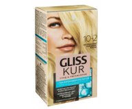 Краска для волос Уход и Увлажнение Натуральный холодный блонд 10-2 Schwarzkopf Gliss Kur 1 уп