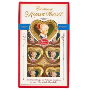 Набор конфет Reber Constanze Mozart Herz'l Paul Reber 80 гр