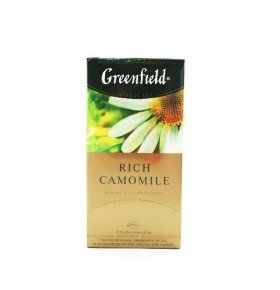 Чай травяной Greenfield Рич Камомайл 25*1,5г