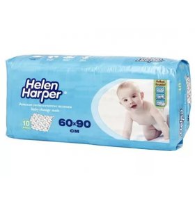 Детские гигиенические пеленки 60 х 90 см Helen Harper 10 шт