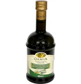 Масло оливковое нерафинированное высшего качества Extra Virgin Colavita 500 мл