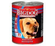 Консервы для собак мясное ассорти Big Dog 850 гр