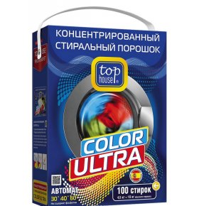 Стиральный порошок Color Ultra концентрат Top House 4,5 кг