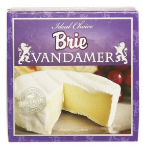 Сыр мягкий с плесенью Бри Вандамер 50% 125 г
