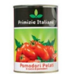 Томаты целые в томатном соке Primizie Italiane 0,4 кг