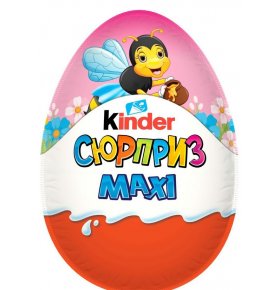 Шоколадное яйцо весна Kinder Surprise Maxi 100 гр