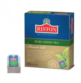 Чай зеленый Байховый Riston 100 пак