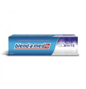 Паста 3D White Трехмерное отбеливание Blend-a-med 100 мл