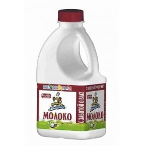Молоко Отборное пастеризованное 6% Кубанский молочник 0,72 л