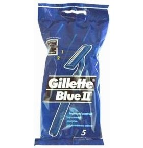 Станок Gillette Blue II Ultra 5шт/уп