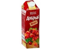 Морс Добрый виноград-клубника-брусника-морошка 1л