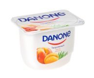 Творог персик абрикос 3,6% Данон 170 гр