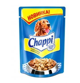 Корм для собак Chappi курочка аппетитная 100г