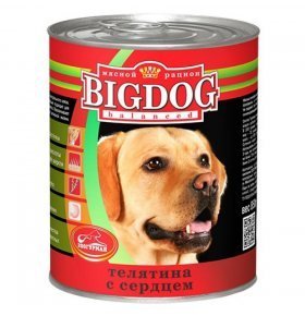 Консервы для собак говядина Big Dog 850 гр