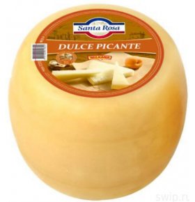 Сыр Santa-Rose Милкана Dulce Picante 38% вес Milkana 1 кг
