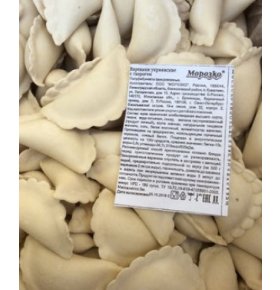 Вареники Украинские картофель с грибами вес Морозко кг