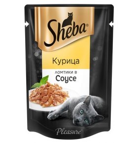 Корм для кошек курица Sheba Pleasure 85 гр
