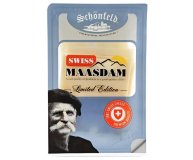 Сыр Swiss Maasdam нарезка 48% Schonfeld 125 гр