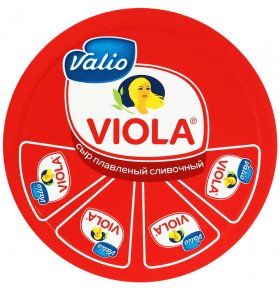 Сыр плавленый Сливочный 45% Viola 130 гр