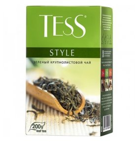 Чай Tess Style зеленый листовой 200г