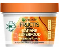 Маска для волос 3 в 1 Фруктис Superfood Папайя Garnier Fructis 390 мл