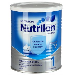 Молочная смесь с рождения Comfort 1 Immunofortis Nutrilon 400 гр