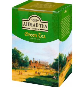 Чай зеленый Green Tea листовой Ahmad tea 200 гр