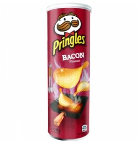 Чипсы со вкусом бекона Pringles 165 гр