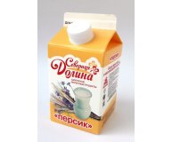 Йогурт Молочный персик 3,5% Северная долина 500 гр