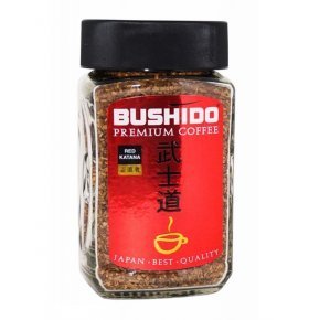 Кофе растворимый Bushido Red Catana 100г