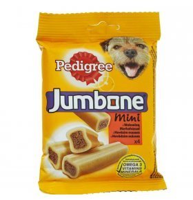 Лакомство Pedigree Jumbone Mini для миниатюрных собак с говядиной 180 гр