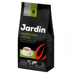 Кофе в зернах Jardin Americano Crema 250 гр
