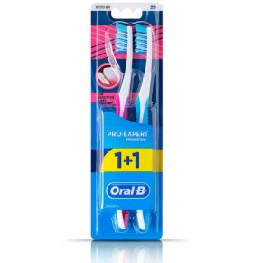 Набор зубных щеток Pro-Expert для чувствительных десен, экстрамягкая Oral-B 2 шт
