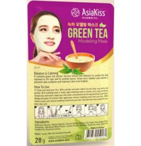 Альгинатная маска с зеленым чаем AsiaKiss 28 гр