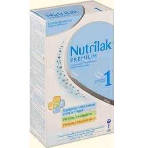 Смесь сухая молочная адаптированная с рождения до 6 мес 1 Premium Nutrilak 350 гр