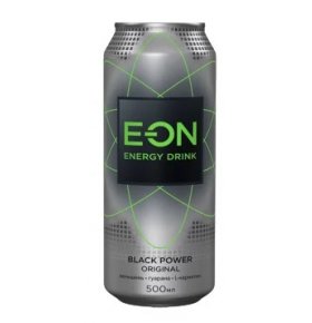 Энергетический напиток Black Power E-ON 0,45 л
