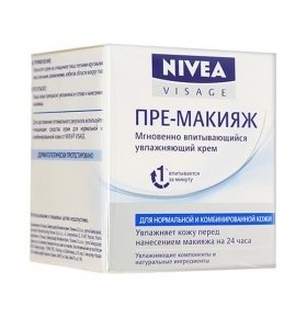 Крем Nivea Visage "Пре-макияж", для нормальной и комбинированной кожи, дневной, 50 мл