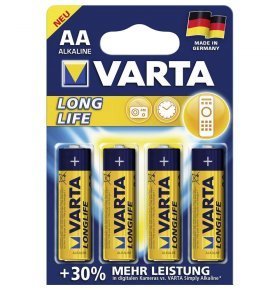 Батарейки Varta лонг ЕХ AA 4 шт