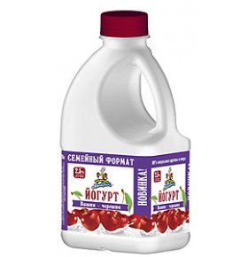 Йогурт Вишня-черешня 2,5% Кубанский молочник 720 гр