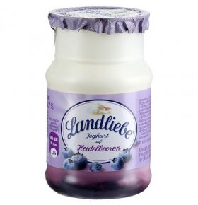 Йогурт бидон с черникой 3,2% Landliebe 150 гр