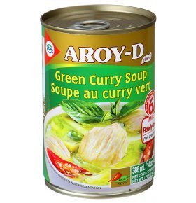 Суп карри зеленый Aroy-d 400 мл