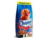 Сухой корм для собак Chappi с говядиной сытный мясной обед 15кг