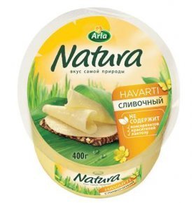Сыр Сливочный Natura 45% кг