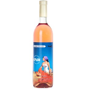 Вино Alma Valley Summer, розовое, полусухое 0,75л