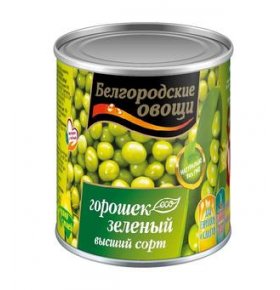 Зеленый горошек Белгородские овощи 300 гр