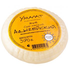 Сыр Адыгейский 45% Умалат 370 гр