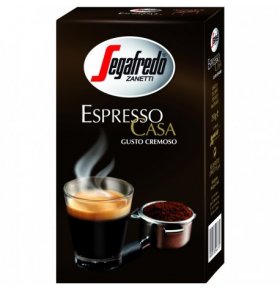 Кофе молотый эспрессо Segafredo 250 гр