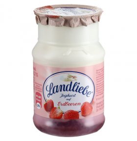Йогурт бидон с клубникой 3,2% Landliebe 130 гр