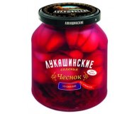 Чеснок солёный по-армянски со свеклой Лукашинский 340 гр