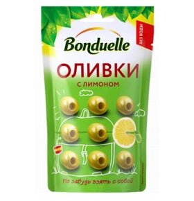Оливки с лимоном Bonduelle 70 гр